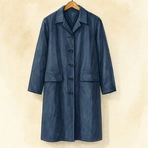 L.L. Bean Women's Black Trench Coat